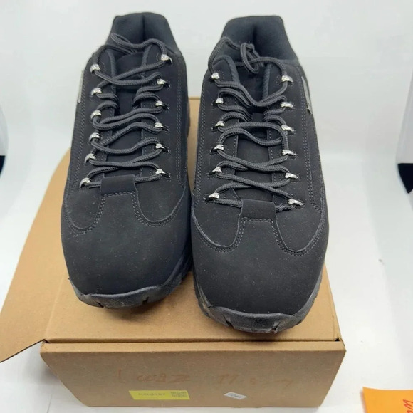 NEW Lugz Mens Express Sneaker Work Shoes Lace-Up MEXPRSPD-004 Black 11.5 main image 5